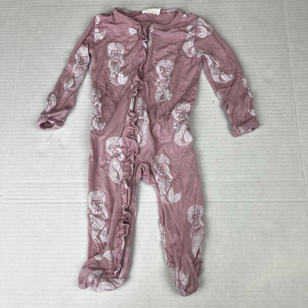 Bamboo Sleeper Spearmint Love 3 - 6 month Mermaid Ruffles